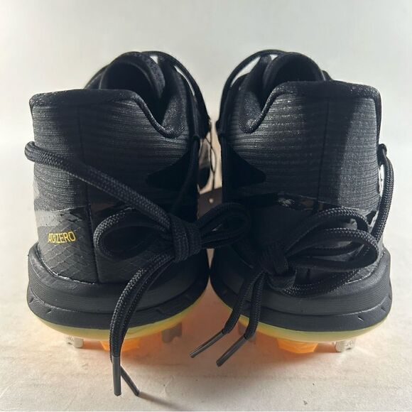 Adidas Adizero Afterburner Mens Metal Baseball Cleats Gold Size 12.5 H00974 NEW - Picture 2 of 8